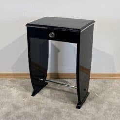 Art Deco Side Table with Drawer - Front Side - Styylish