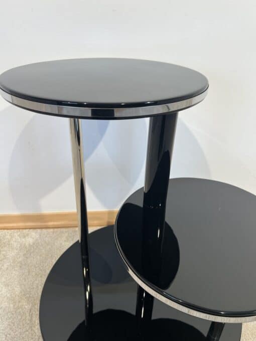 Art Deco Round Side Table - Left - Styylish