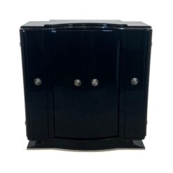 Art Deco Rotating Bar Cabinet - Front - Styylish