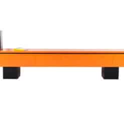 Orange Lacquer Sideboard - With Apple and Drawer Closed - Styylish