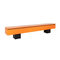 Orange Lacquer Sideboard - Styylish