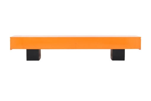Orange Lacquer Sideboard - Front - Styylish