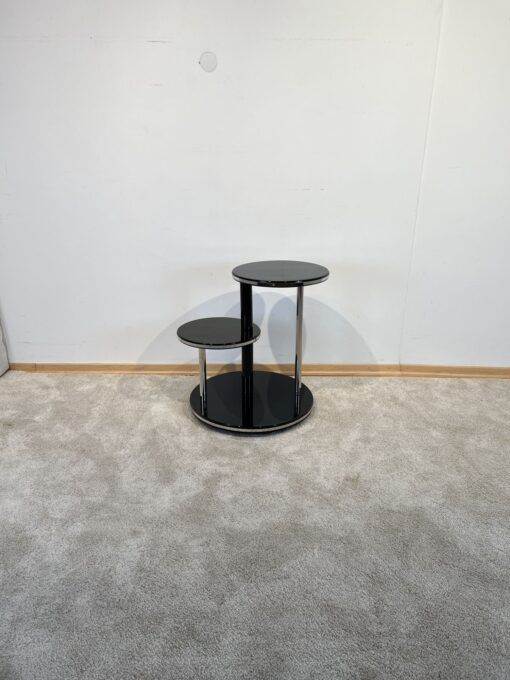 Art Deco Round Side Table - Front View - Styylish