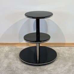Art Deco Round Side Table - Side View - Styylish