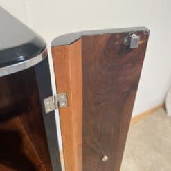Art Deco Rotating Bar Cabinet - Chrome Hinge - Styylish