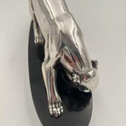 Silver Plated Art Deco Panther Sculpture - Paw Detail - Styylish