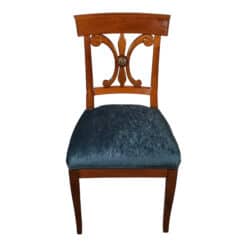 Authentic Biedermeier Chairs- front view of one chair- Styylish