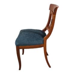 Authentic Biedermeier Chairs- side view of one chair right- Styylish