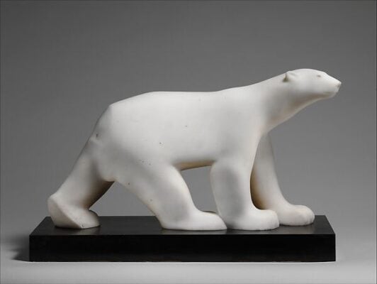 Polar Bear/ Ours Blanc Sculpture by François Pompon