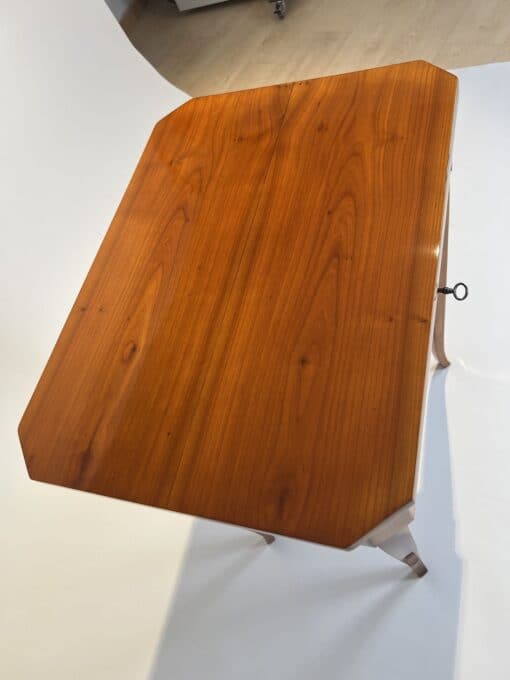Biedermeier Side Sewing Table - Wood on Top - Styylish