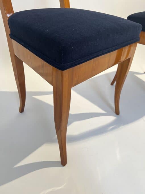 Five Original Biedermeier Chairs - Feet Details - Styylish