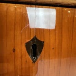 Biedermeier Side Sewing Table - Key Hole Detail - Styylish