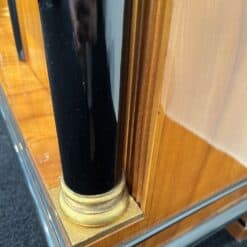 Biedermeier Armoire with Columns - Gold Column Bottom - Styylish