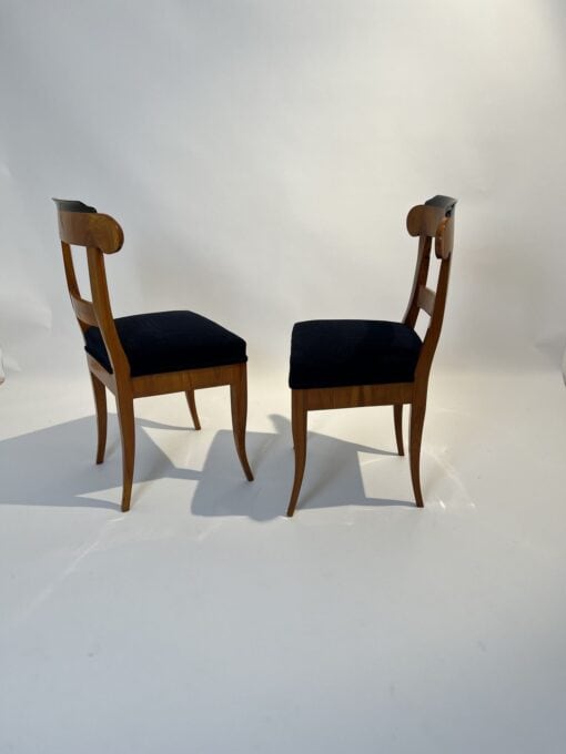 Five Original Biedermeier Chairs - Side Angles - Styylish