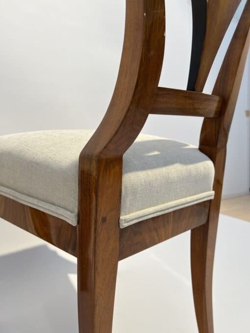 Four Biedermeier Shovel Chairs - Bent Wood Frame - Styylish