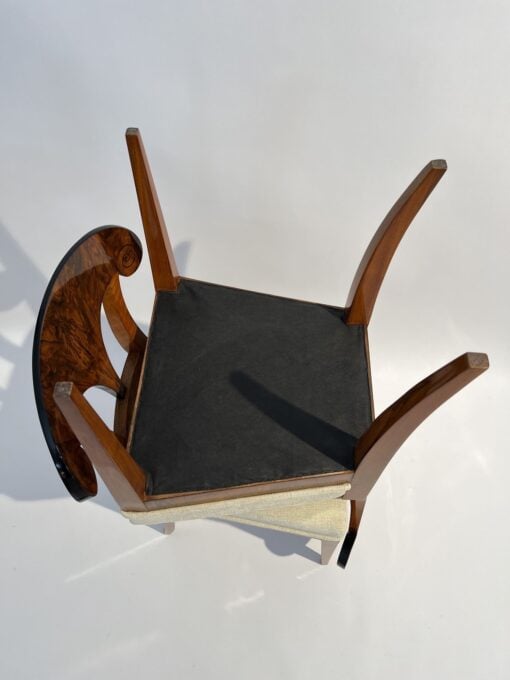 Four Biedermeier Shovel Chairs - Underside of Frame - Styylish