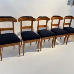 Five Original Biedermeier Chairs - Set of Five - Styylish