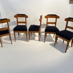 Five Original Biedermeier Chairs - All Angles of Chairs - Styylish