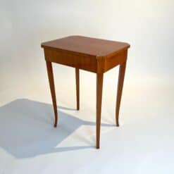 Biedermeier Side Sewing Table - Back View - Styylish