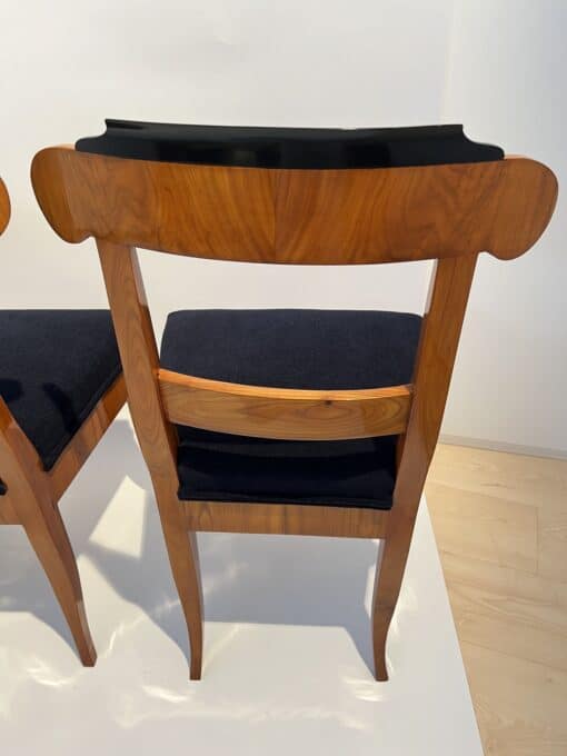 Five Original Biedermeier Chairs - Backrest Grain - Styylish