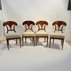 Four Biedermeier Shovel Chairs - Set of Four - Styylish
