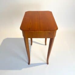 Biedermeier Side Sewing Table - Side and Top Detail - Styylish
