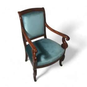 Pair of French Armchairs, Restoration Period 1830