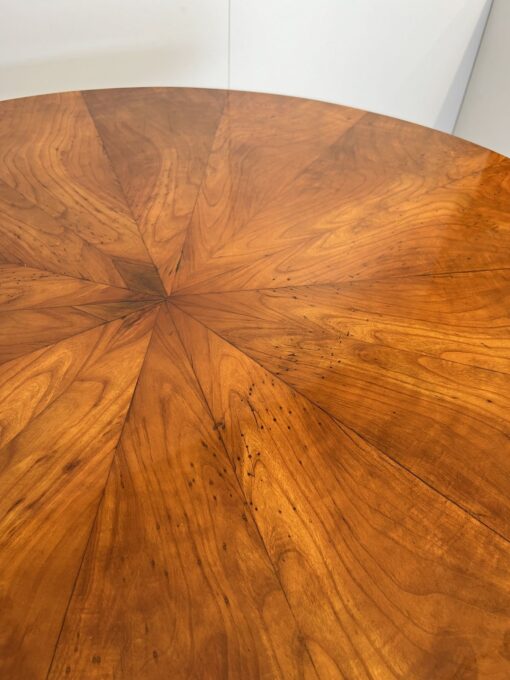 Biedermeier Center Table Cherry Wood - Star Veneer - Styylish