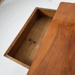 Biedermeier Side Table Cherry Wood - Drawer - Styylish