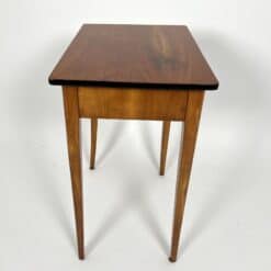 Biedermeier Side Table Cherry Wood - Side - Styylish