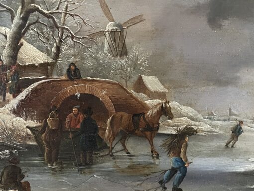 Dutch Winter Painting - Horse - Styylish