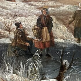 Dutch Winter Painting, 19th century