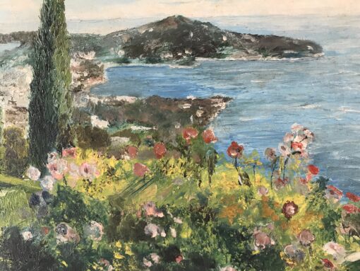 View of a Mediterranean Coast - Flowers - Styylish