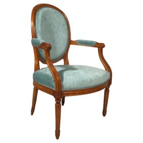 Pair of Louis XVI Armchairs, Provincial France 1780