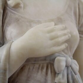 Alabaster Sculpture by Adolfo Cipriani (active 1880-1930)