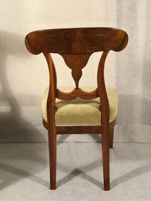 Biedermeier Walnut Chair - Back - Styylish