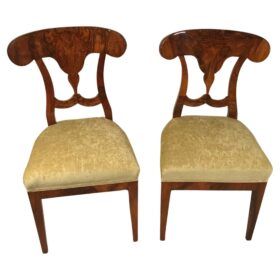 Pair of Biedermeier Chairs, 1820