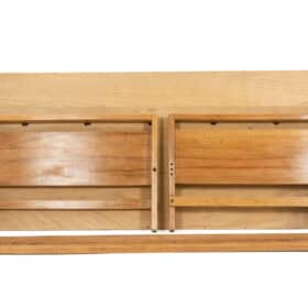 Elm Bed Model “L06” Pierre Chapo, 1970s