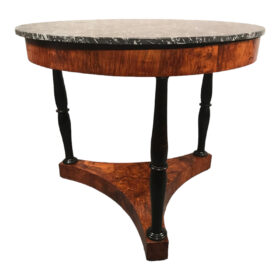 French Restoration Style Table, 1820-30, Walnut