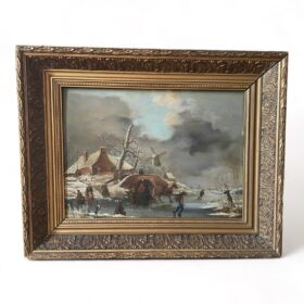 Dutch Winter Painting, 19th century