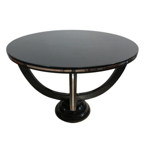 Round Art Deco Side Table - Styylish