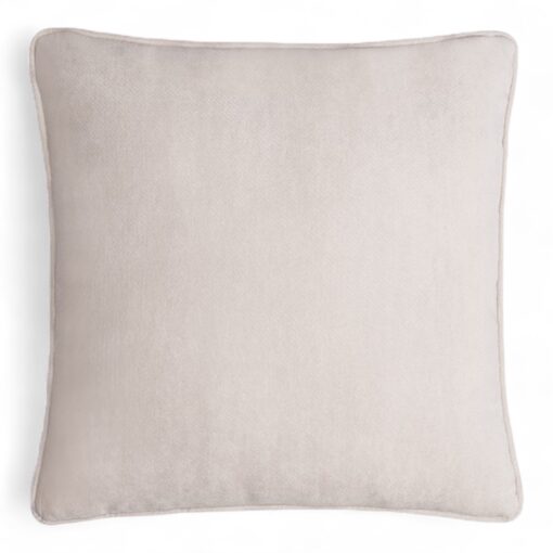 Happy Frame White Velvet Cushion- Styylish