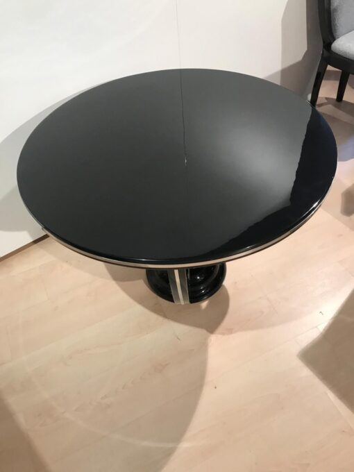 Round Art Deco Side Table - Top Plate Profile - Styylish