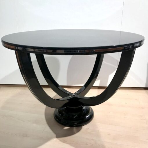 Round Art Deco Side Table - Full - Styylish