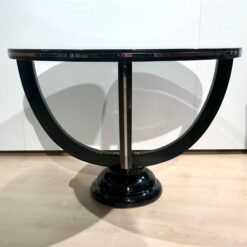 Round Art Deco Side Table - Side Detail - Styylish