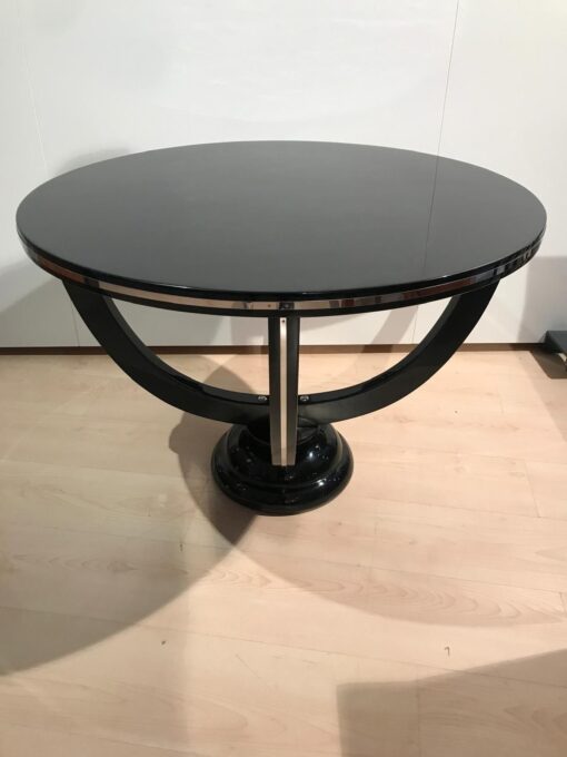 Round Art Deco Side Table - Top Plate - Styylish