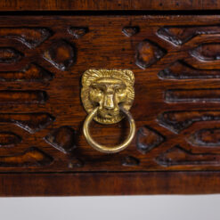 Chippendale-style mahogany table - Handles - Styylish