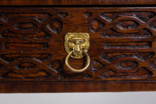 Chippendale-style mahogany table - Handles - Styylish