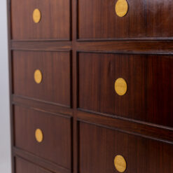 Rosewood “trompe-l’oeil” Sideboard - Drawers with Key - Styylish