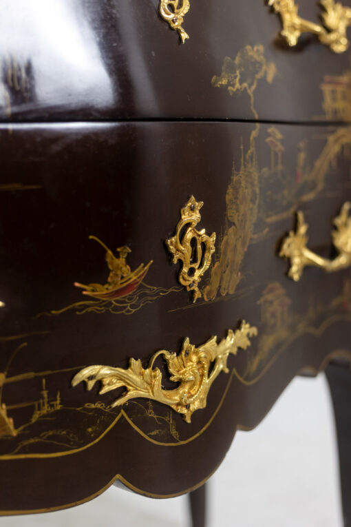 Louis XV Style Chests - Gold Decorative Handles - Styylish